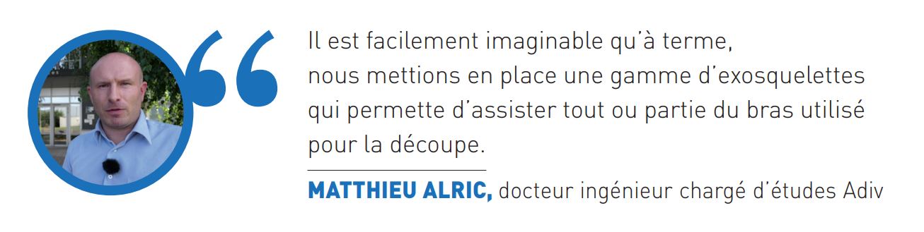 témoignage Matthieu Alric témoignage Matthieu Alric Réduire la pénibilité du désossage en abattoir