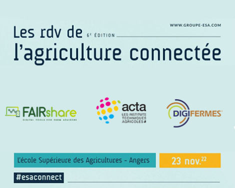 ESA Connect 2022 : participation du projet européen FAIRshare et du réseau DIGIFERMES