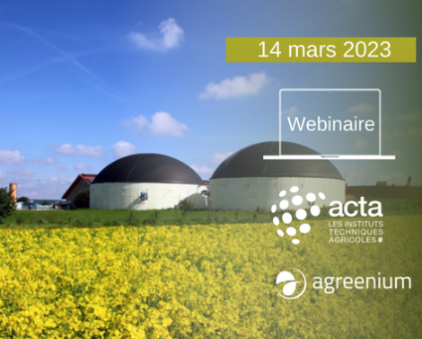 [AGROWEBINAIRE] Méthanisation, production d’énergie et impacts dans les productions agricoles